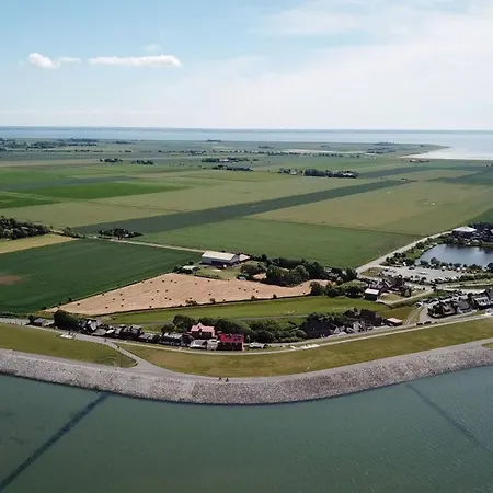 Ferienwohnung Deichläufer Nordstrand Exterior foto