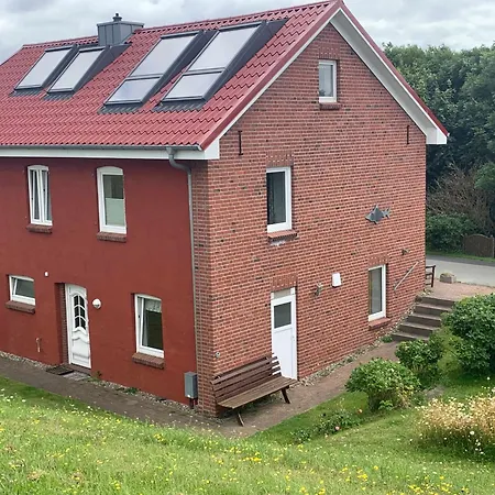 Ferienwohnung Deichläufer Nordstrand Exterior foto